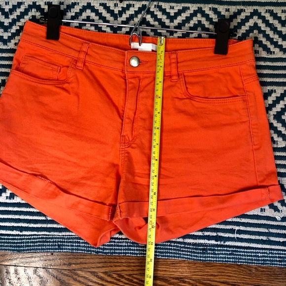 H&M Shorts Size 6 2/$20 Orange - Picture 5 of 8